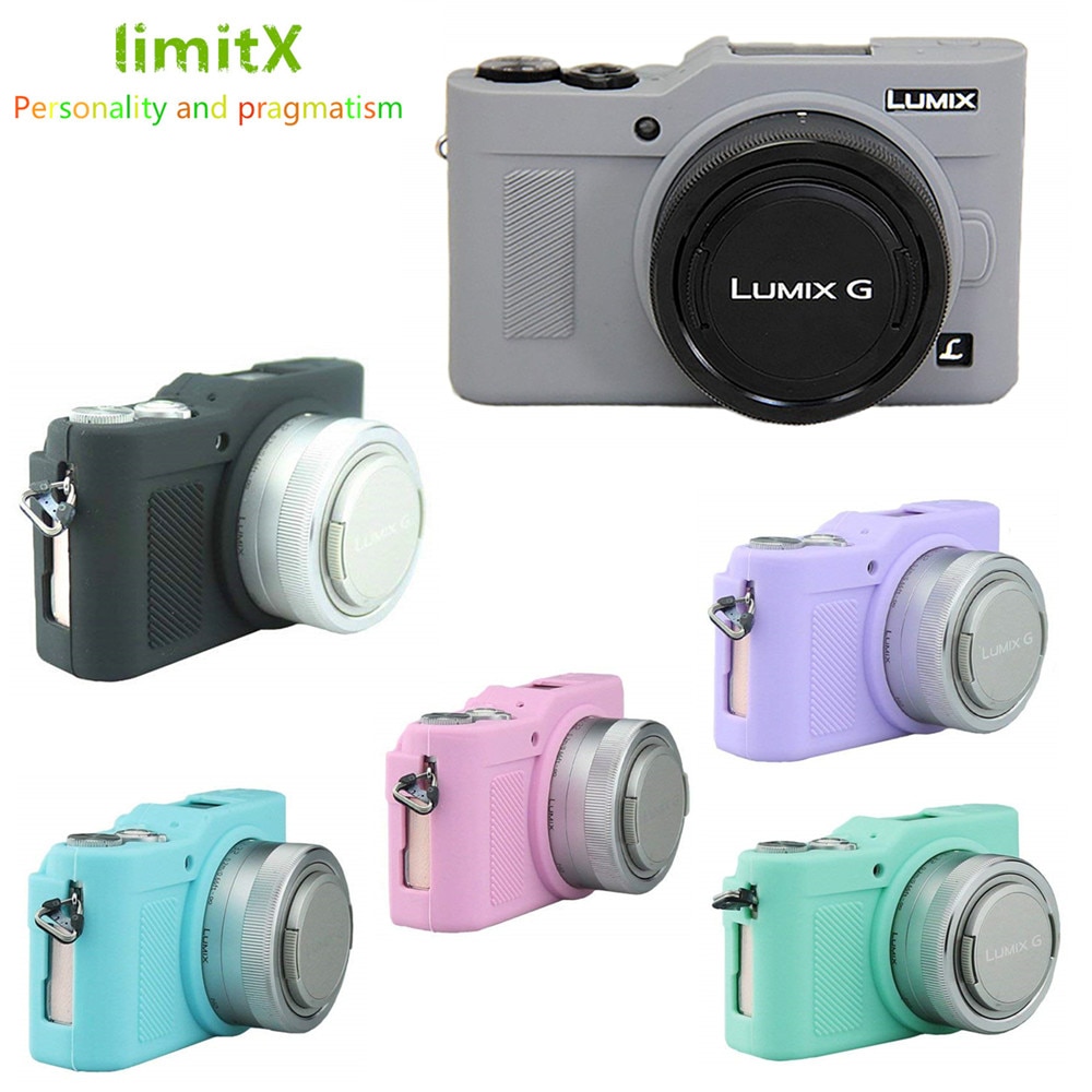 Silicone Armor Skin Camera Case Body Cover Protector for Panasonic Lumix GF9 GF10 GF90 GX800 GX850 GX900 GX950 Camera