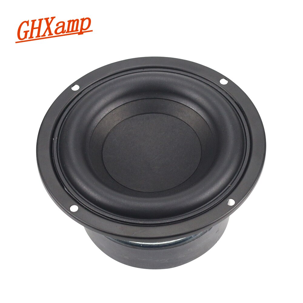 2 stk rund subwoofer højttaler 4 tommer 40w woofer bomuld papir bas hjemmelavet 2.1 subwoofer enhed pc bil højttalere gør det selv 116mm