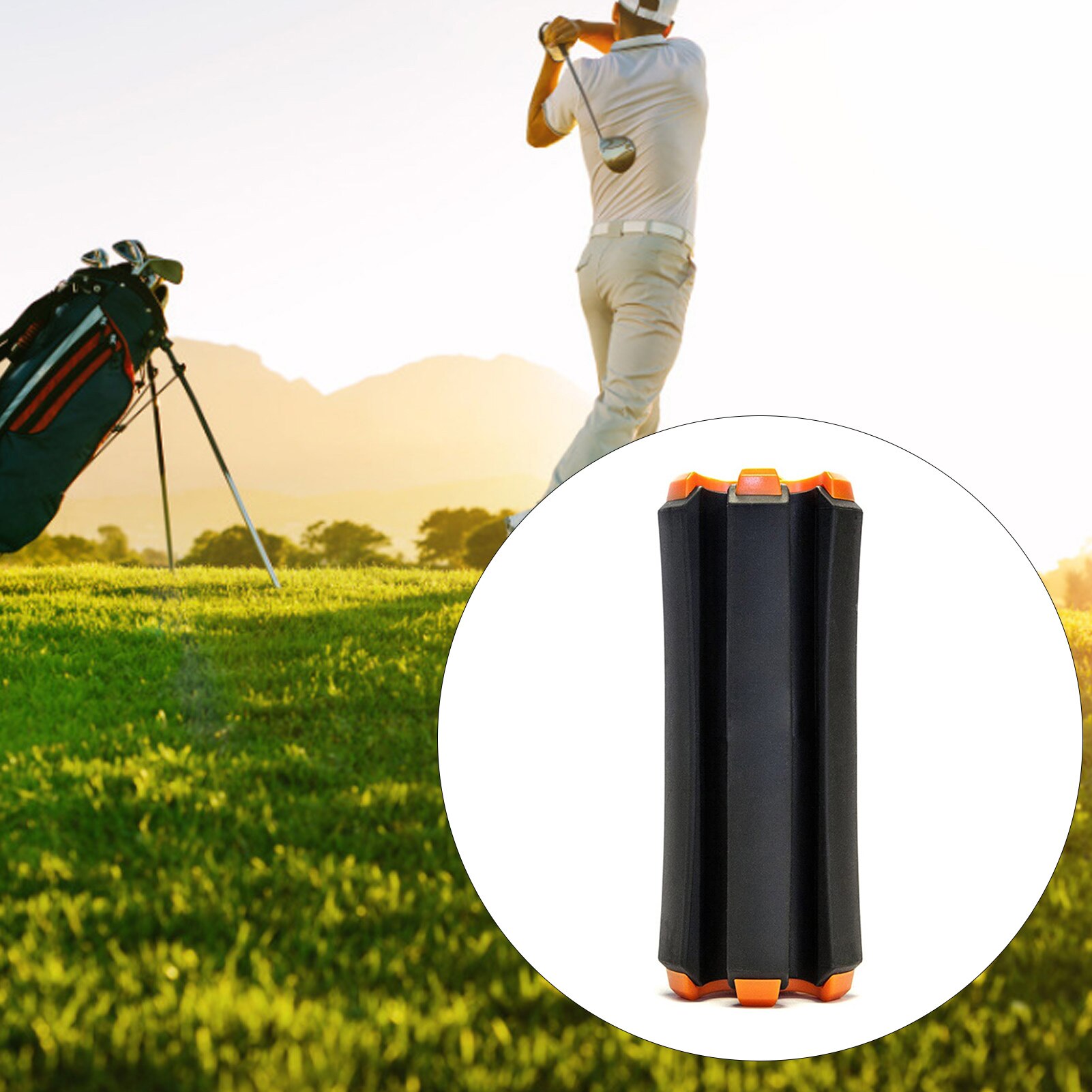 Golf Club Storage Tool Lightweight Golf Club Storage Bracket Durable Golf Stick Container Sport Accessories 6X14.5cm