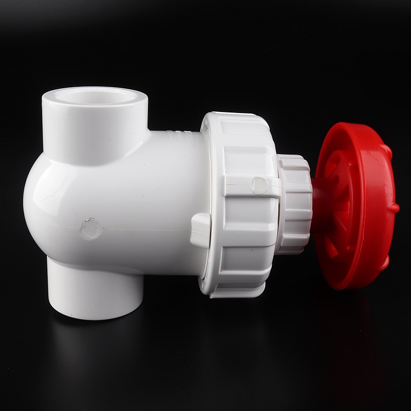 1pc PVC Pipe Gate Valve Precision Flow Control Sluice Switch Garden Irrigation Aquarium Fish Tank Joint I.D 20~63mm