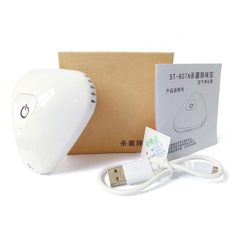 Auto O3 Air Cleaner Fresh Deodorizer Koelkast Garderobe Sterilisator Ozon Generator Ozonator Lithium Batterij Verse Koelkast Refrigerato