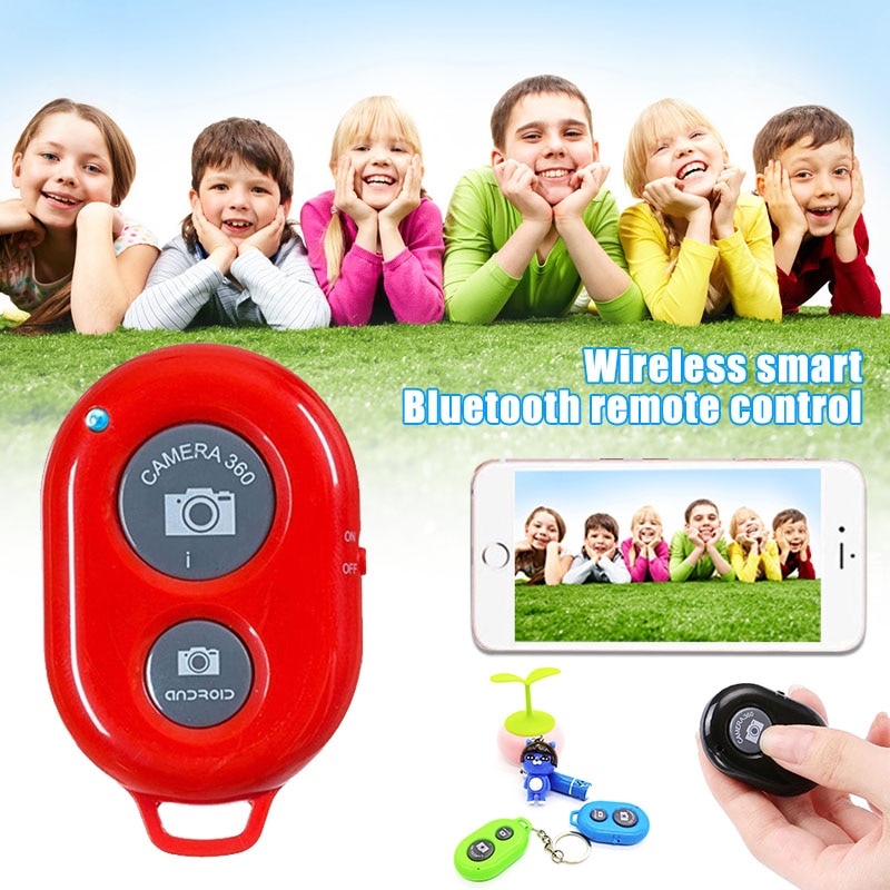 Wireless Bluetooth Smart Phone Camera Remote Control Selfie Stick Shutter for Android IOS AS99