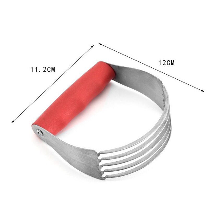 Pastry Cutter Butter Chef Durable Kitchen Gadgets Stainless Steel Dough Blender Flour Mixer Confection Baking Tool: Default Title