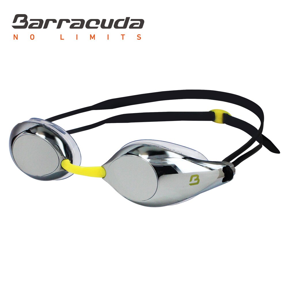 Barracuda Zwembril Vloeibare Spiegel Lenzen Siliconen Pakkingen Uv Bescherming Anti-Glare Concurrentie Racing Voor Volwassenen #91510