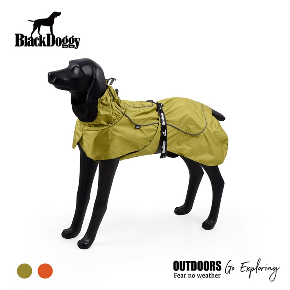 Ropas impermeables para perro impermeable para mascotas al aire libre deporte reflexivo PU para grandes perros, Labrador abrigo ropa para mascotas ropa . Exclusivo.