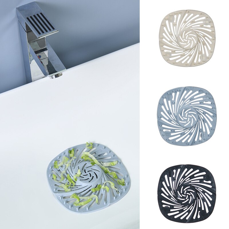 Tapón de bañera grande de 5,7 pulgadas, tapa de desagüe de silicona, cubierta de succión plana, para cocina, baño, lavandería, tapa del desagüe del fregadero DC