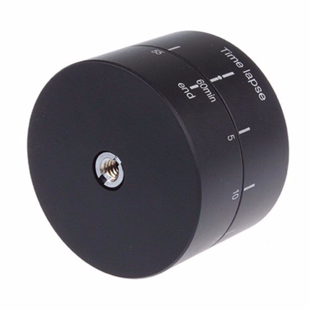 Time lapse 360 grader automatisk rotation kamera stativ hoved base 360 tl timelapse til xiaoyi til kamera slr til iphone andriod