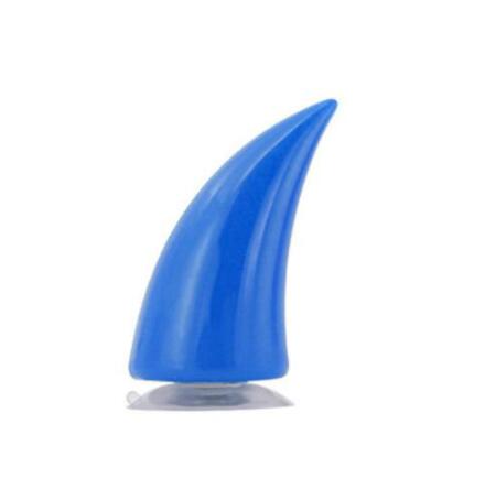 Universele Motorhelm Hoek Plastic Veerkrachtig Siliconen Zuignap Zachte Hoorn Decoratie Hoofddeksels Rubber Hoorn Decoratie: K
