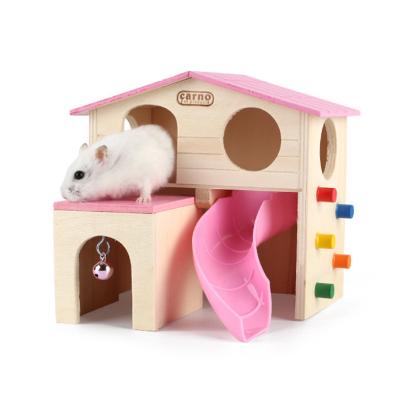 Hamster Huis Gym Oefening Grappige Ladder Slide Be... - Vicedeal