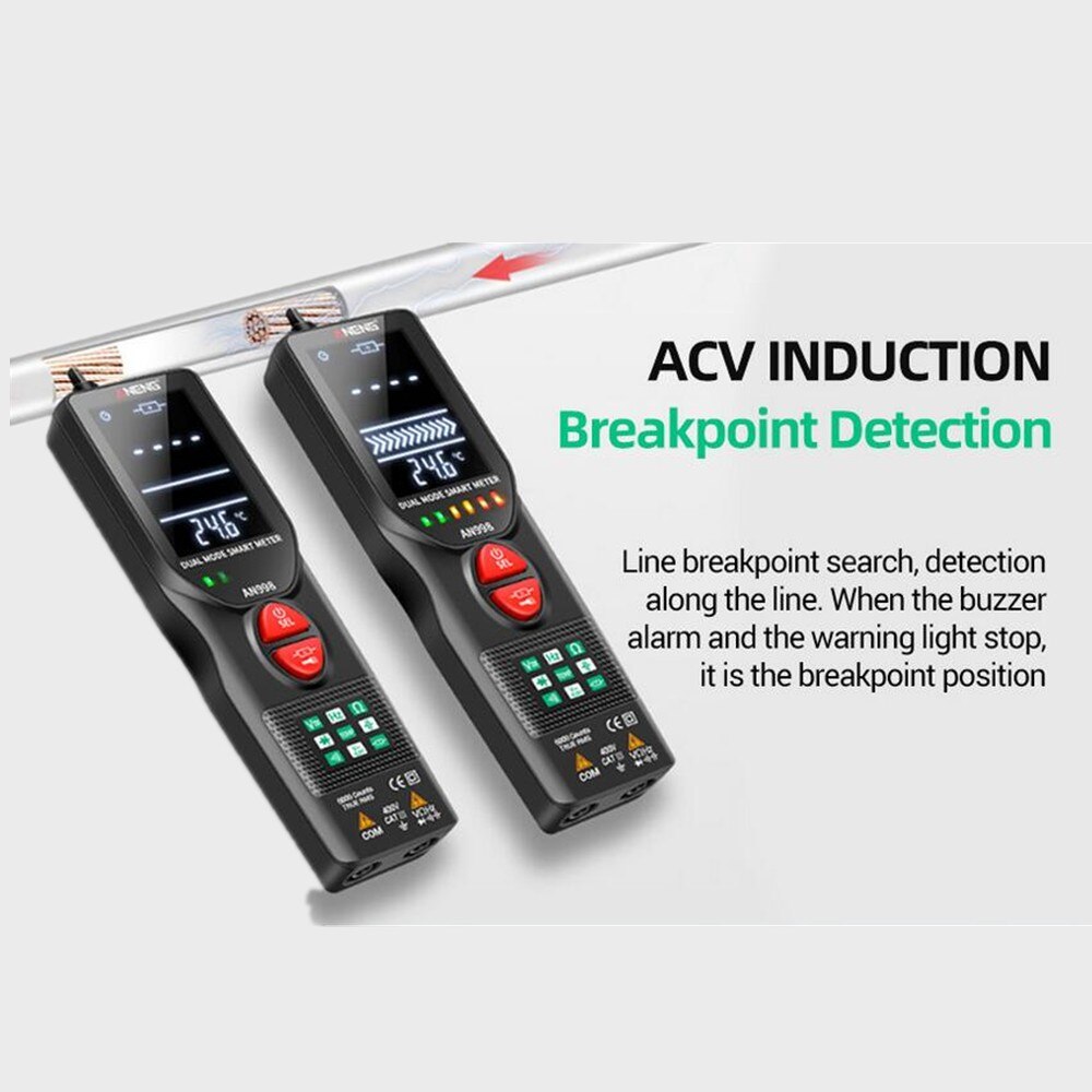 AN998 Automatic Digital 6000 Counting Multimeter AC/D Voltmeter Tool For Electric Testing Hand Tools