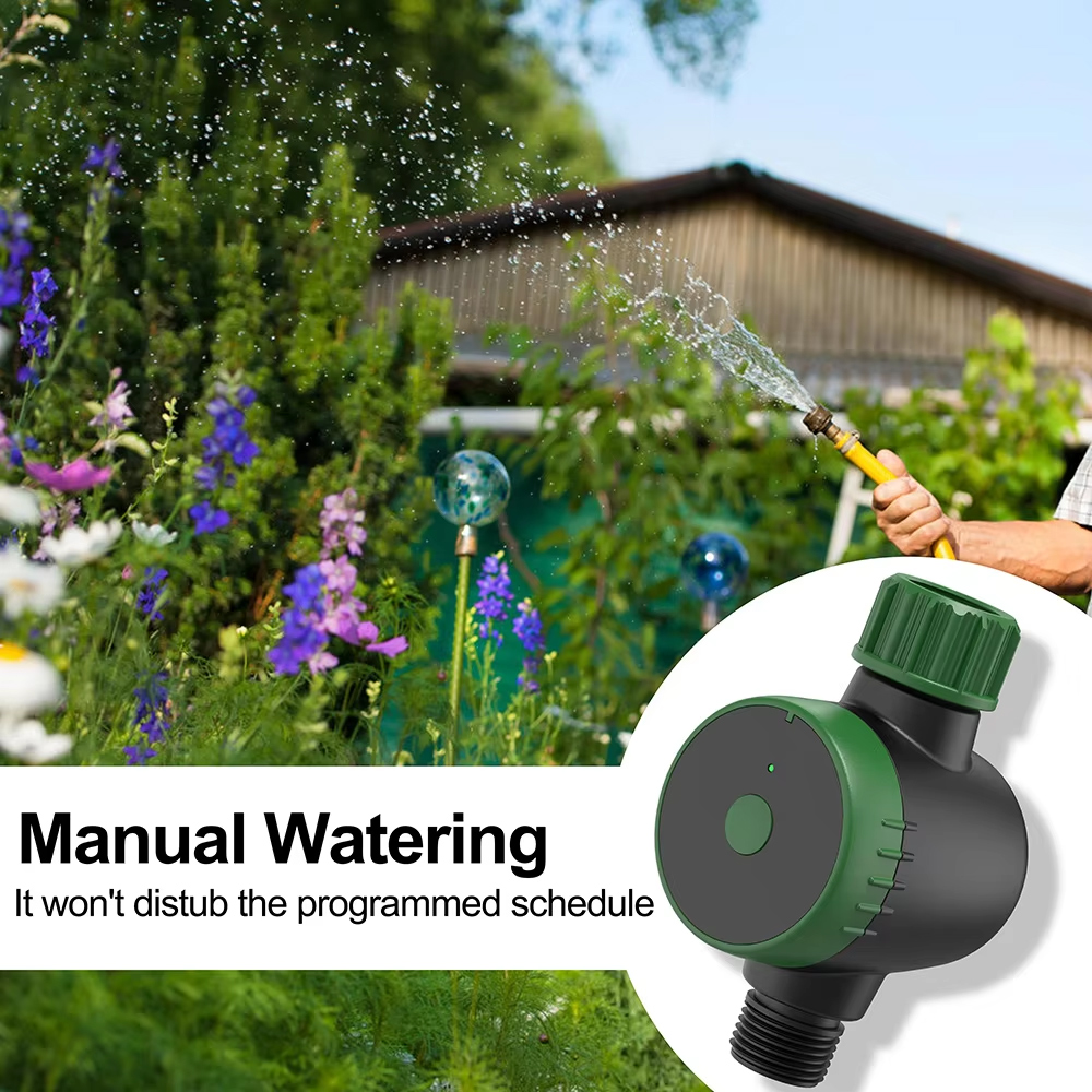 Bluetooth Garden Water Timer App Control Drip Irrigation System Programmable Automatic Irrigation Timer with Hub