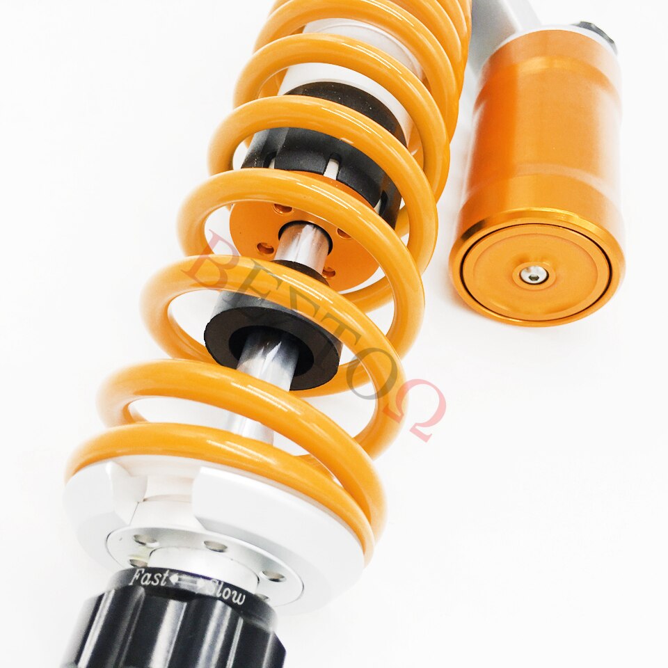 Universal 310mm 330mm 340mm 350mm Motorcycle Rear Shock Absorbers Modified Damping Adjustable Round Rebound Damping shock