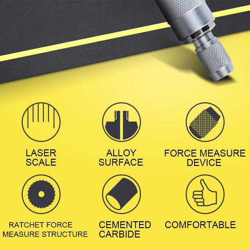 5-30mm micrometro interno 0.01mm micrometro interno strumento di misurazione di precisione in metallo duro diametro interno strumenti calibro