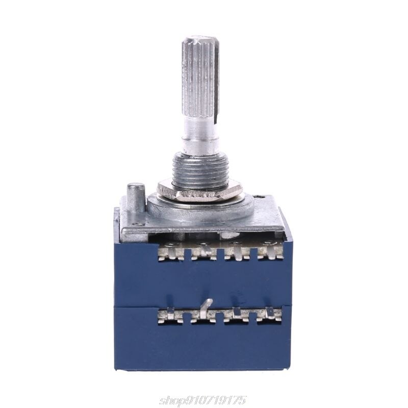Potentiometer RH2702 8 Pin Serrated Split Shaft 6MM Precision 27-type A100K 100K O28 20