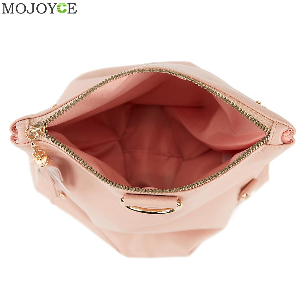 Quasten Frauen Schulter Umhängetasche PU Leder Geldbörse Feste Farbe lässig Damen Mädchen Crossbody Handtaschen