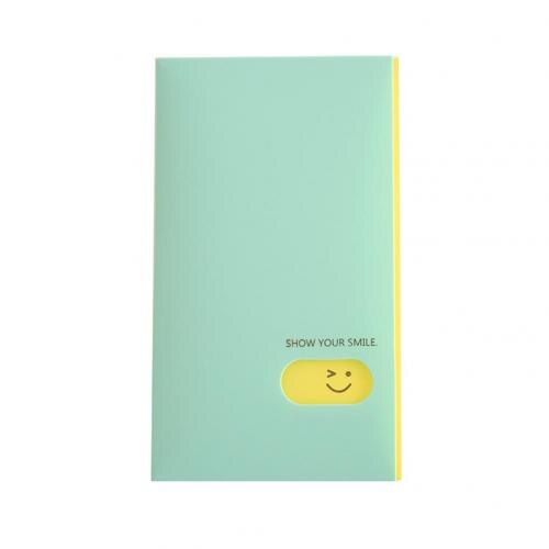 Portable 120-Pocket Album Photocard Business ID Name Cards Holder Organzier: Grass Green