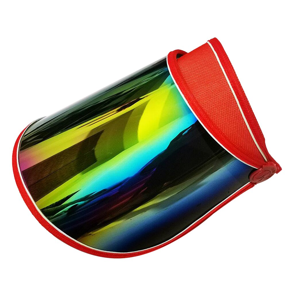 Zonneklep Uv-bescherming Hoed Cap Rijden Wandelen Golf Tennis Buiten Strand Caps Voor Strand Tennis Wandelen Jogging Rijden Wandelen: Red