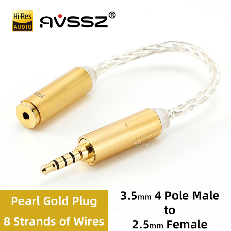 Cable de Audio para auriculares de soldadura Manual para jack XLR 3,5mm 4,4mm 6,35mm 2,5mm macho hembra con adaptador de auriculares de Cable plateado: Gris