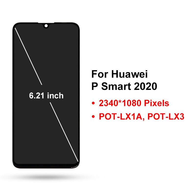 Voor S10 PLUS Smartphone Touch Digitizer LCD-beeldscherm, TFT LCD