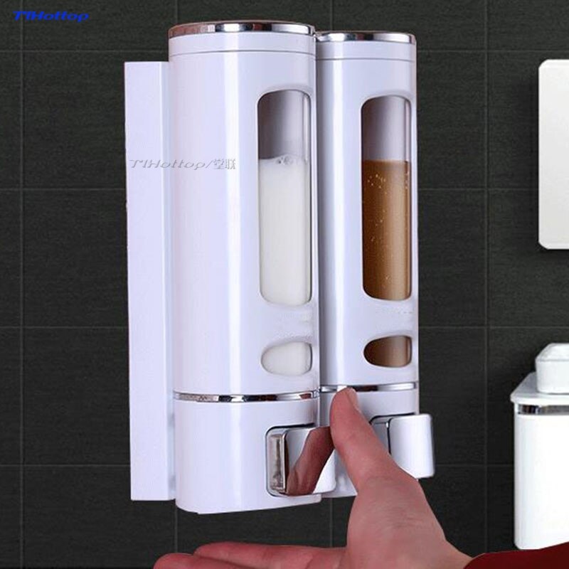 B Wall Mounted Shampoo Soap Sanitizer Dispenser Single / Double