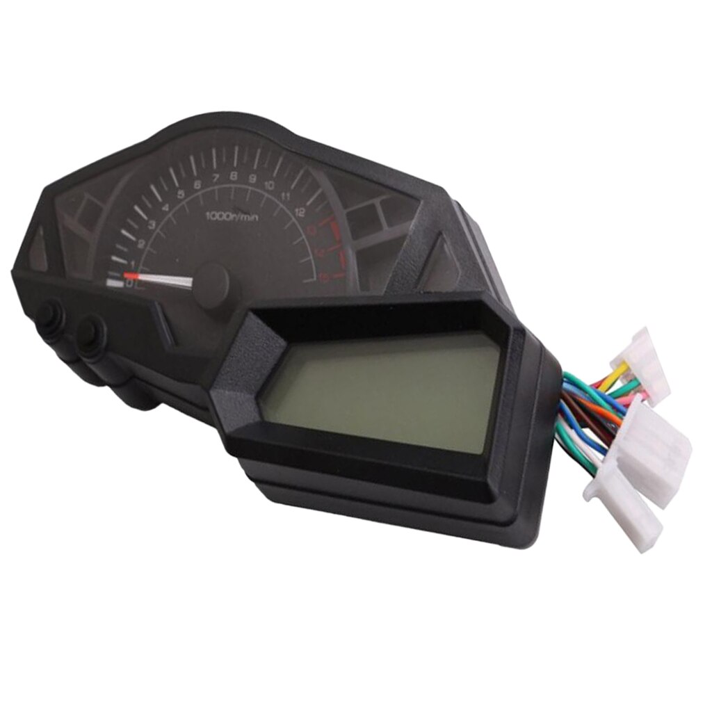 Electronic Digital LED Speedometer Speedo Tachometer Indicator for Kawasaki