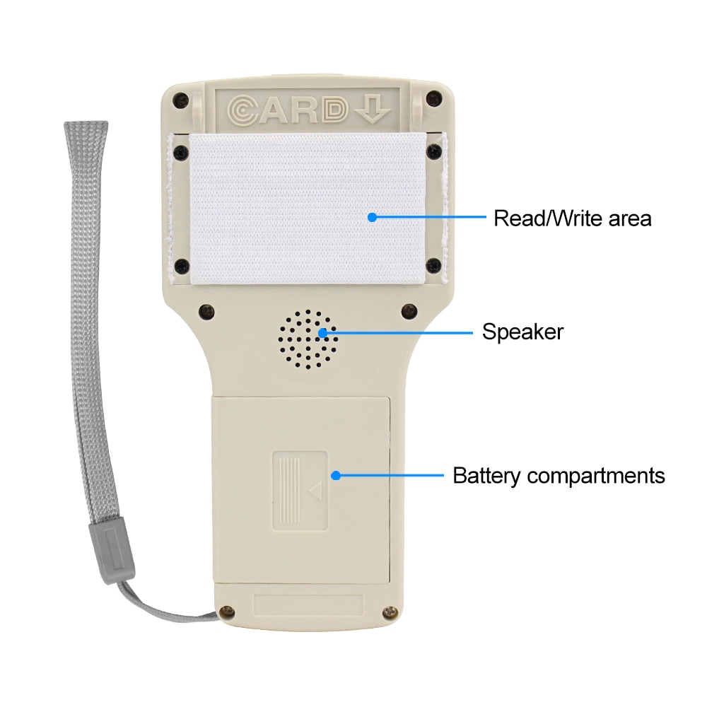 Rfid super featured smart card reader 125 khz key card copier rfid duplicator 13.56 mhz encrypted programmer usb uid  / t5577