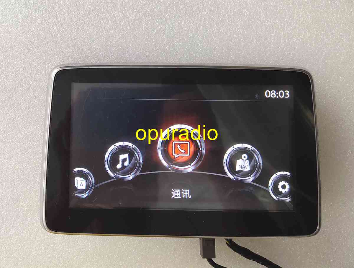 neue Touchscreen Digitizer für Monitor TM070RDZ38 Mazda 3 Center-Anzeige BHP1611JOD 1JOC YPDMYF-14E800-AE AD