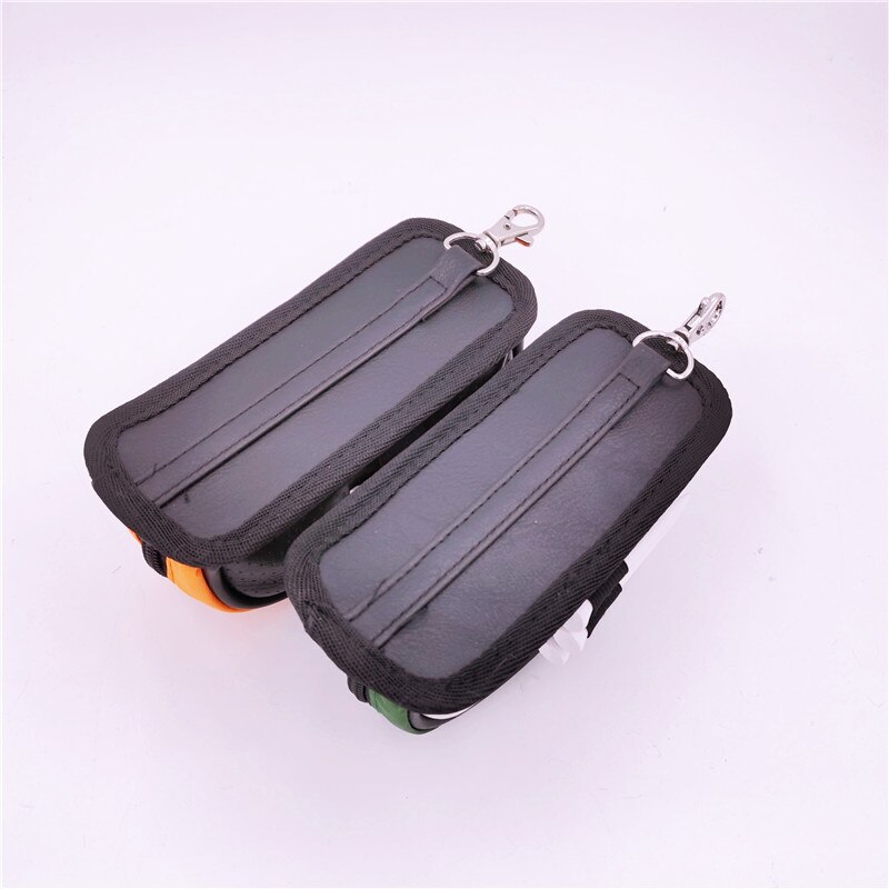 Small Golf Ball Bag Mini Golf Bags With Tee Position Zipper PU Leather Small Pocket Unisex 2 Colors