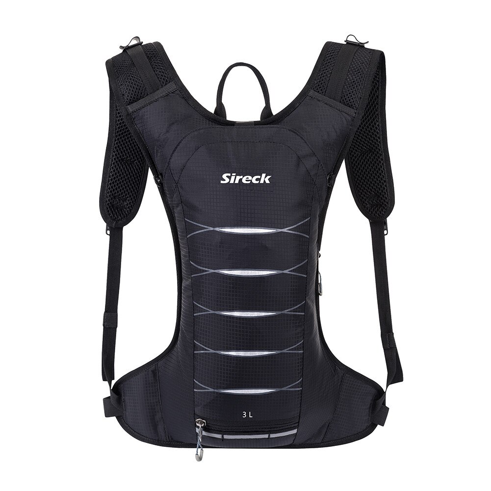 Sireck 2L Tpu Water Bag 3L Rugzak Waterdichte Hydratatie Pack Voor Outdoor Camping Wandelen Fietsen Waterzak Mochila Ciclismo: Black no Water Bag