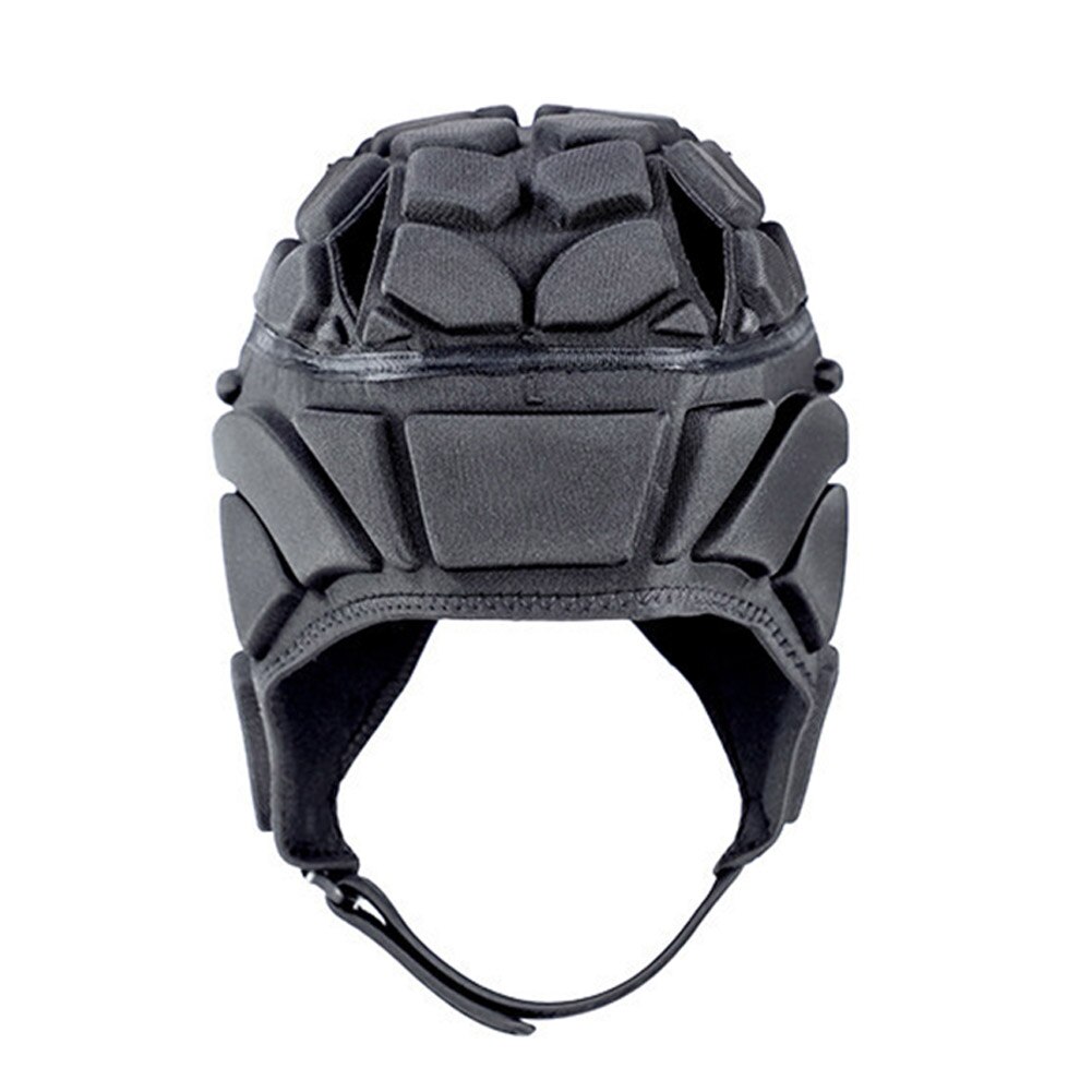 Men Women Head Guard Rugby Sports Training Wear Resistant Goalkeeper Helmet Scrum Cap Football Soccer Adjustable