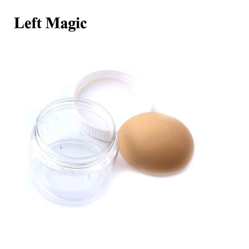 Oeuf de Simulation Ultra Silicone, tours de magie, œuf blanc à foulard en soie, accessoires magiques, Gimmick, accessoires de magicien, jouet classique, 1 pièces