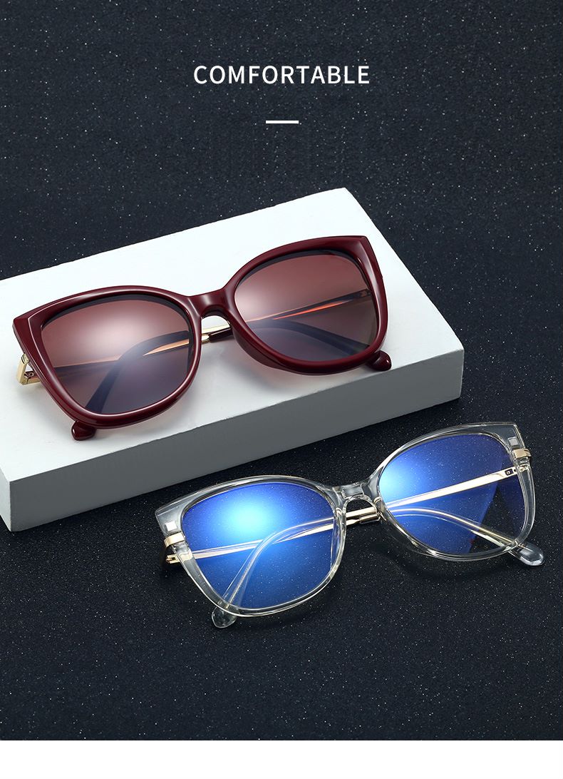 Optical Spectacle Frame Women Magnetic Clip On Sunglasses Polarized Glasses frame For female Myopia Eyeglasses