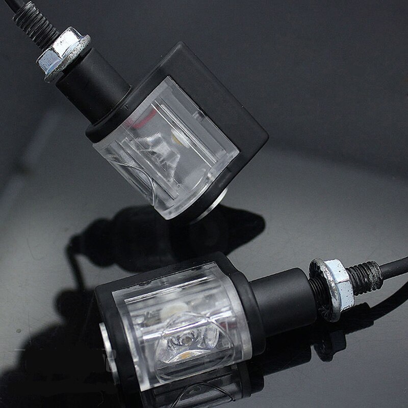 2 stuks motorfiets avio riz 0ma led aluminium richtingaanwijzers knipperlichten universeel