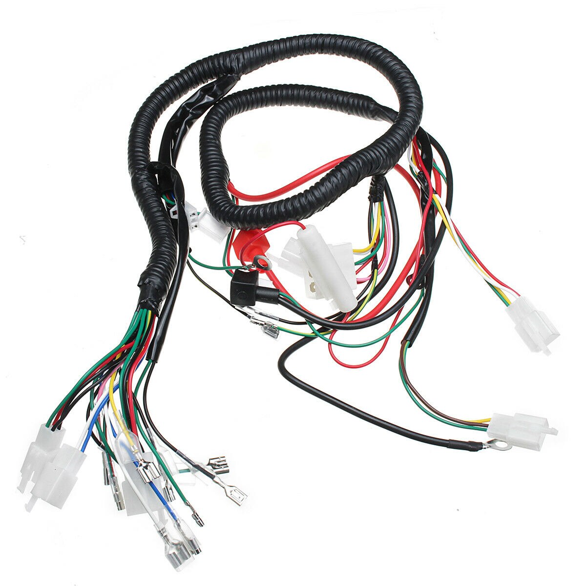 Arnés de cableado de playa ATV, accesorios de coche, arnés de cableado eléctrico, Kit completo de telar de alambre para ATV QUAD 150/200/250CC