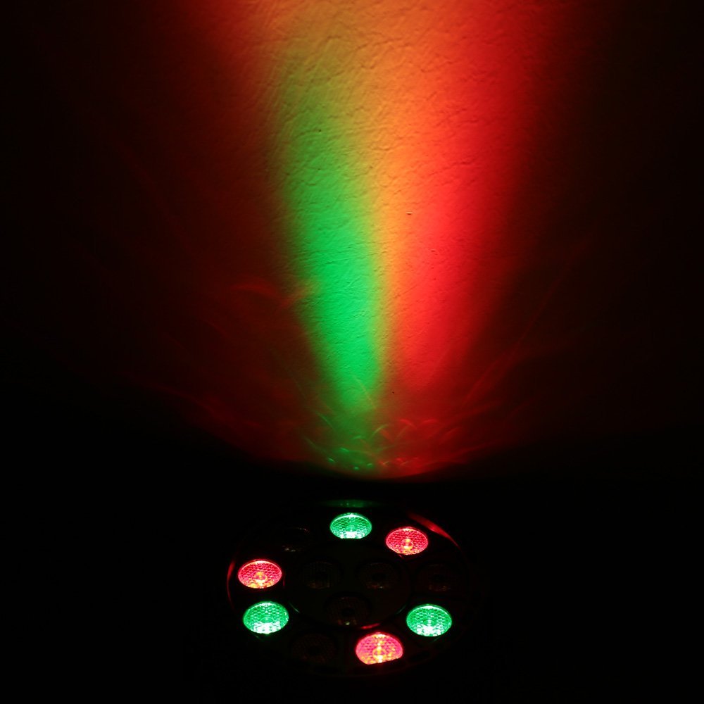 DSHA DMX512 RGBW LED Effect Light Disco DJ Lighting 15W 8 Channel AC 100 - 240 V