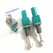 Japan Alps rk097121td57 push-pull locking potentiometer b10k duplex shaft length 25mm
