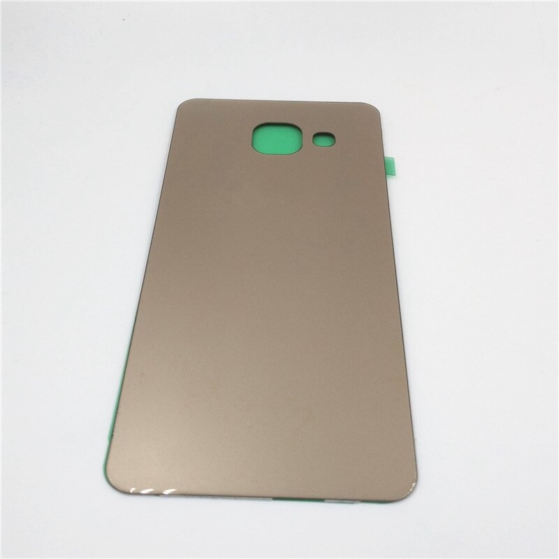 Back Housing For Samsung A3 A310 A5 A510 A7 A710 A9 A910 Rear Door Battery Cover Glass Cover with Adhesive