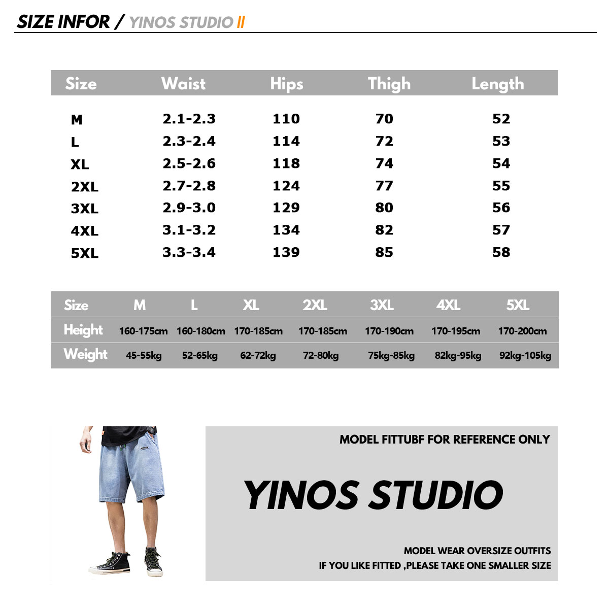 Men Summer Oversize Denim Shorts Mens Knee Length Korean Loose Hip Hop Jeans Male Clothes Shorts 5XL