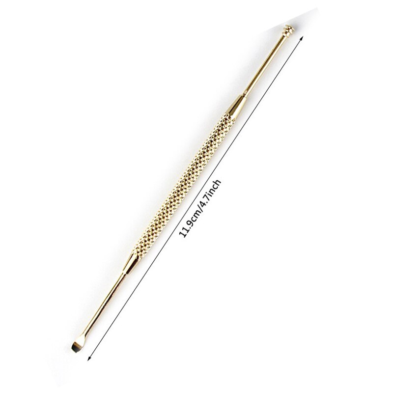 1 Pc Draagbare Double-Ended Rvs Spiraal Oor Pick Lepel Oor Wax Verwijderen Cleaner Ear Care Beauty Tool