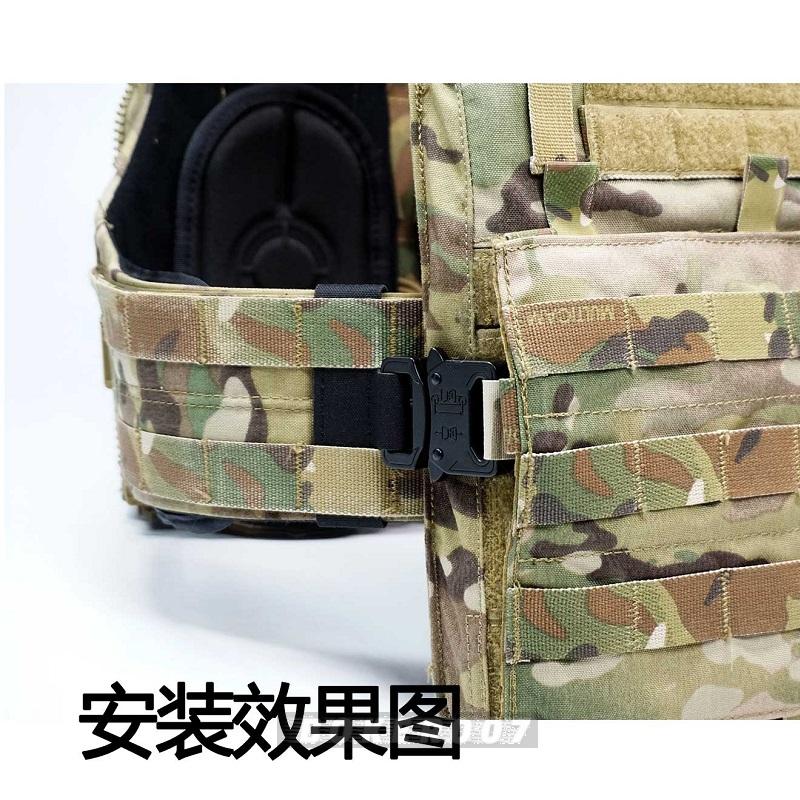 Chaleco Dmgear FCPC AVS, hebilla de liberación rápida, hebilla de metal, compatible con TMC