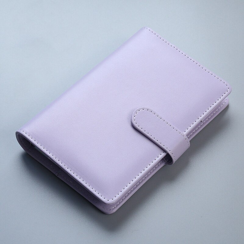PU Leather A5 A6 Notebook Diary Schedule Book Planner Diary Loose-leaf Binder Cute School Supplies: PP / A5