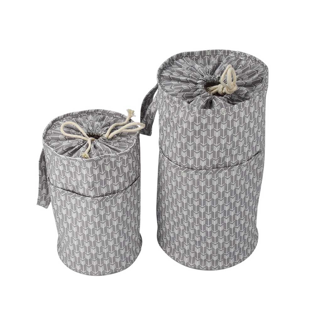 2 Sizes Portable Knitting Bag Yarn Storage Craft Tote Wool Crochet Needles Organizer