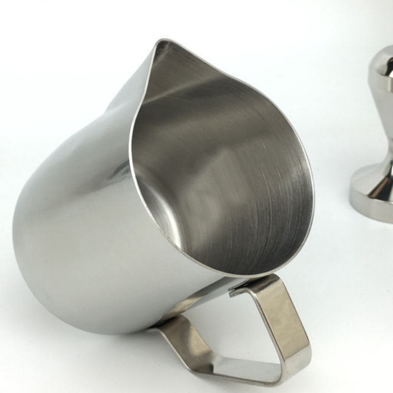 150ml maidonvaahdotuskannu ruostumaton teräs maidonvaahdotus espresso höyrytyskannu barista latte latte maidonvaahdotuskannu