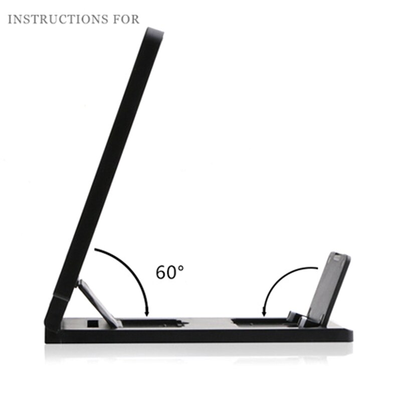 3d Mobiele Telefoon Screen Vergrootglas Hd Video Versterker Stand Smartphones Beugel Telefoons Screen Vergrootglas Houder Voor Uw Mobiele Telefoon