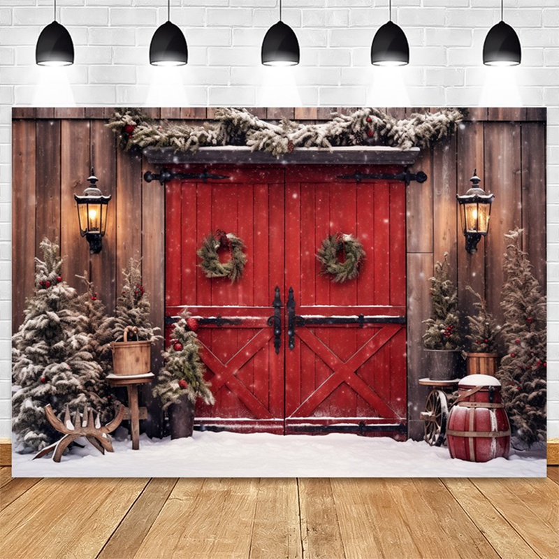 210Cm X 150Cm Children Christmas Photo Studio Background Cloth Christmas Photography Backdrops ,8342