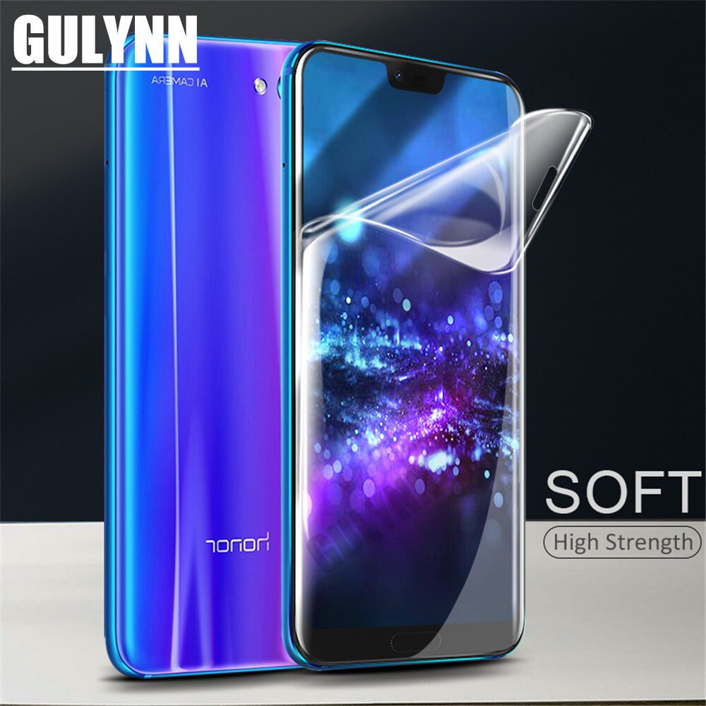 101D protectora trasera Protector de pantalla hidrogel de película para Huawei P30 Mate 30 Honor 9 10 20 Lite Pro Protector de pantalla hidrogel de película