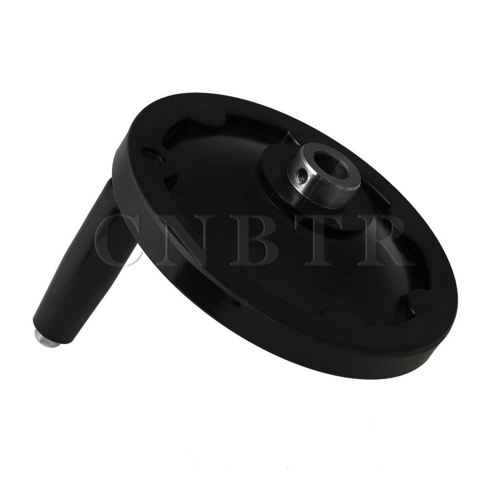 CNBTR Hand Wheel 160mm Dia 16mm Hole Diameter w/ M6 Screw for Milling Machine