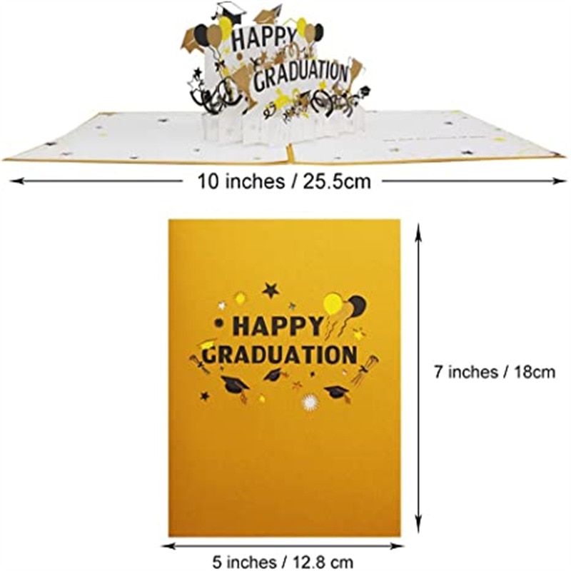 3D Graduation Greeting Card with Envelope Pop Up Graduation Cards Graduation Congratulation Card Graduation Greeting Cards