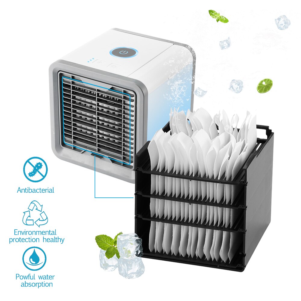 Air Cooler Filter Air Conditioner Personal Space Replacement Mini USB Portable Filter Paper Replacement Filter Cooler Replace