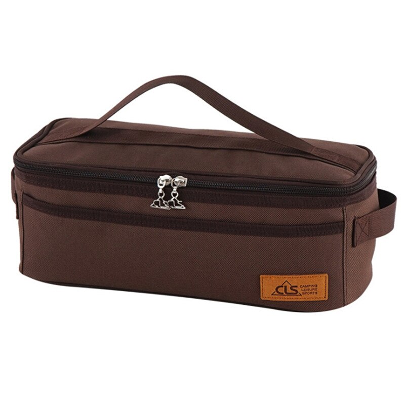 Sac de rangement pour ustensiles de cuisine de camping en plein air, barbecue, vaisselle, voyage, cosmétiques, trousse de toilette portable, organisateur de placard, bagages, sacs ziplock: Un